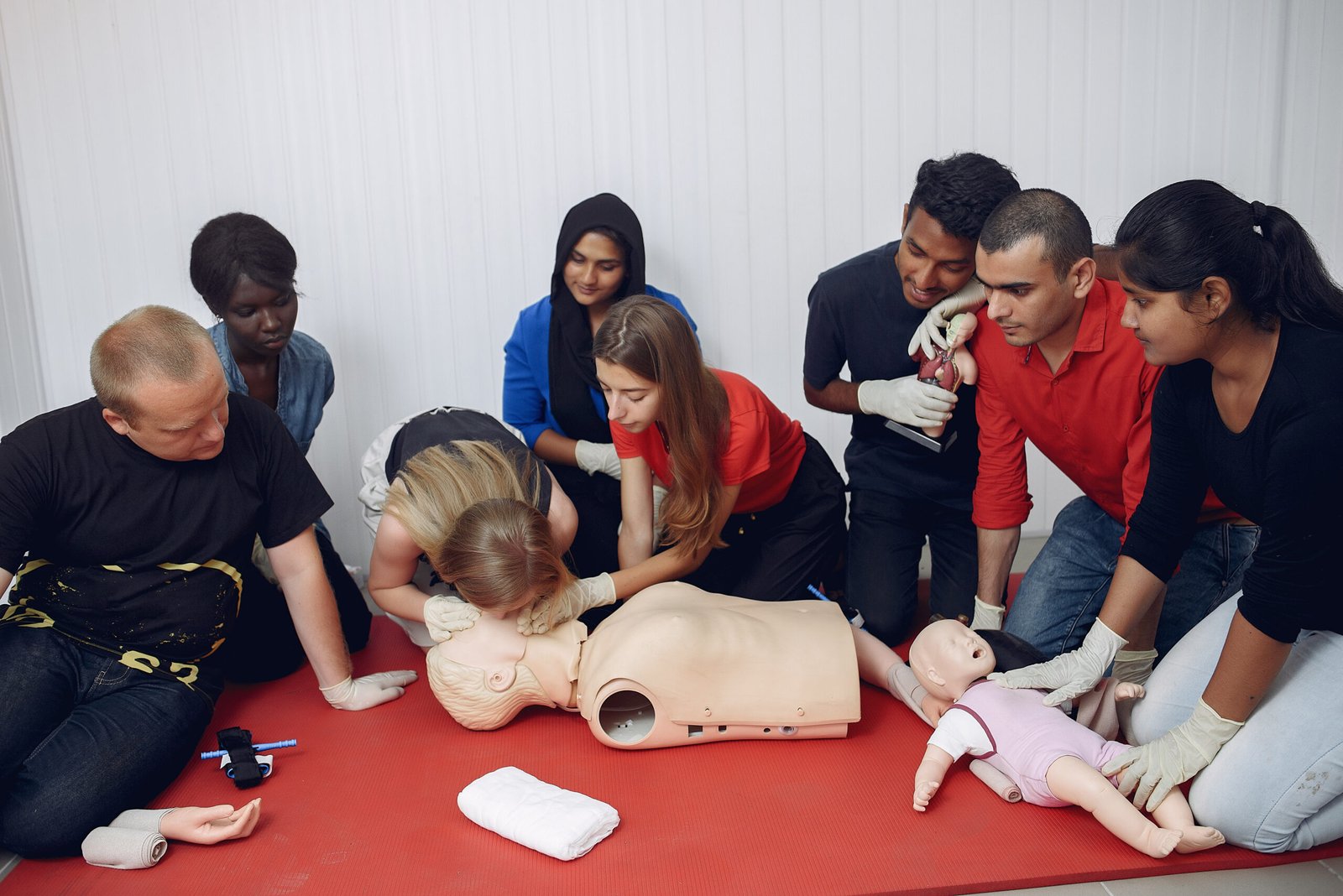 Emergency Skills Training BLS anaphylaxis first aid